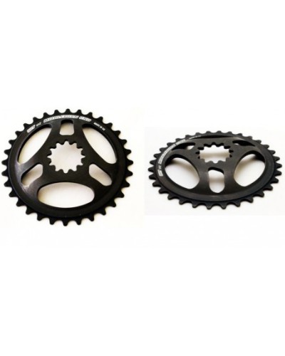 Middleburn Uno Spider with integrated chainring, 34 T. HardCoat grey