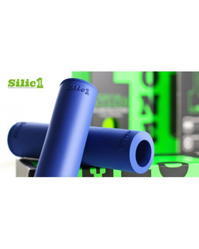 Silic1 Silicone Grips, smooth, blue
