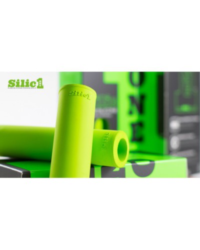 Silic1 Silicone Grips, smooth, green