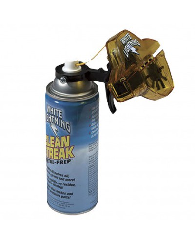 White Lightning CLEAN STREAK TRIGGER Metal Prep Cleaner with Chain Cleaning Tool, 355 ml Sprühdose