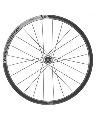 American Classic Argent 30 Tubeless Disc Felge, 24-Loch, Stealth Black
