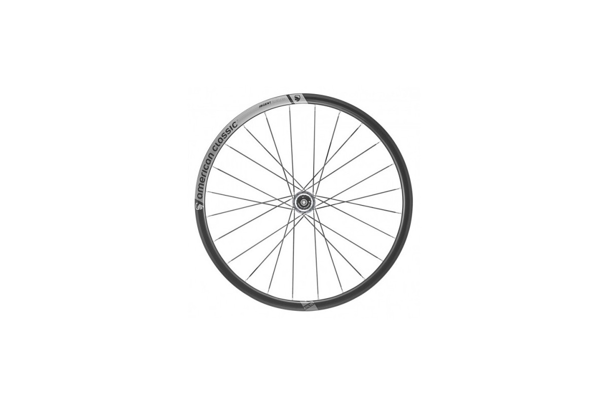 American Classic Argent 30 Tubeless Disc Felge, 24-Loch, Stealth Black