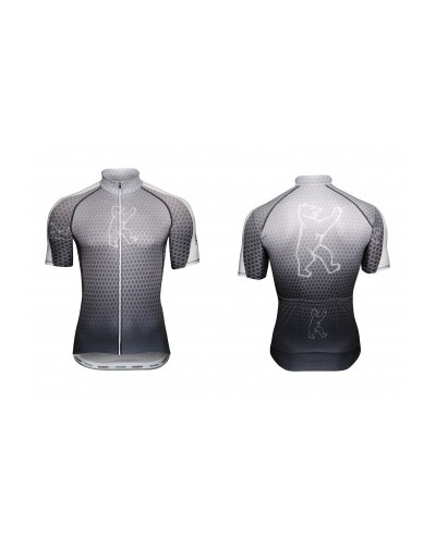 Konstructive Clothing, mens cycling jersey, short sleeved, "Team Nano Carbon" style, Größe / size small