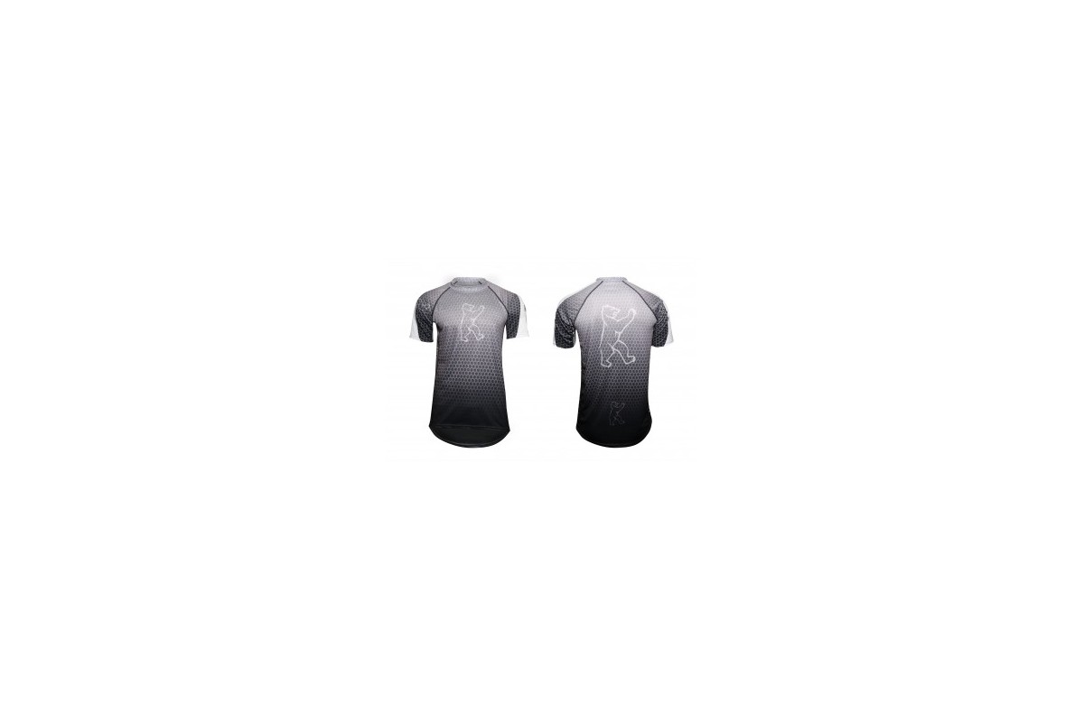 Konstructive Clothing, Gravity Jersey, short sleeved, "Nano Carbon" style, Größe / size small