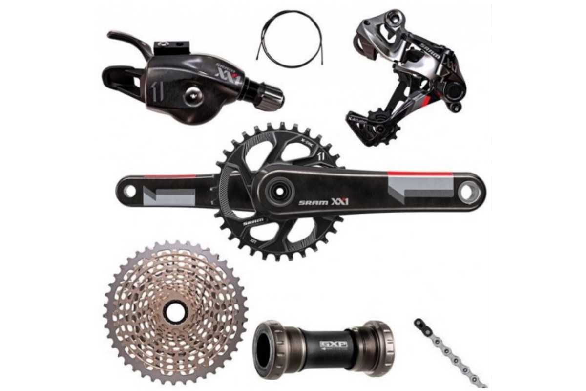 Madeliefje Attent Lach Groupset SRAM XX1 1x11, brakes, shifters, drivetrain