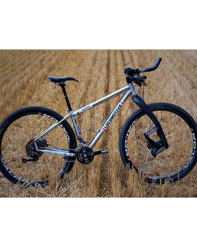 LOCOMOTIVE Scotsman Adventure Bike INOX Frame Mountain Bike Style