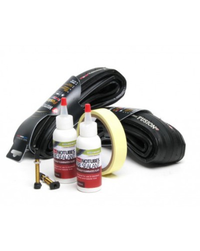 NoTubes Road Tubeless-Kit with 2 x Atom Tires, Sealant, 2...