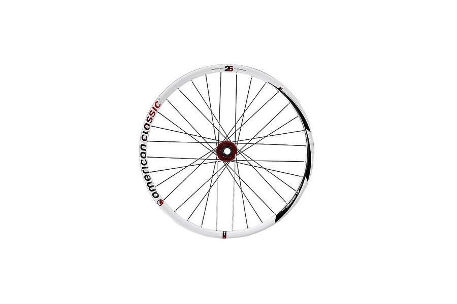 American Classic MTB All Mountain 26 Tubeless Disc 26 Zoll White Buzzaw